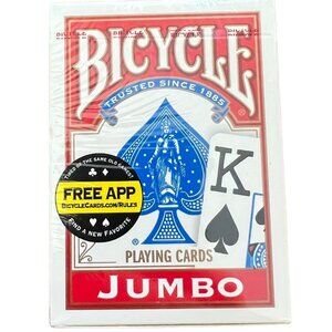 Bicycle Standard Size Jumbo Face Playing Cards Deck